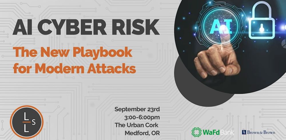 AI Cyber Risk Event Flyer